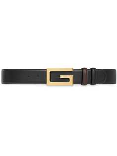 Gucci двусторонний ремень с логотипом