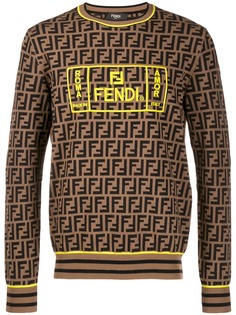 Fendi джемпер с логотипом FF