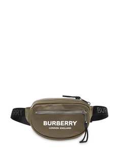 Burberry маленькая поясная сумка с логотипом