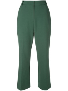 Tibi укороченные брюки Bootcut Anson