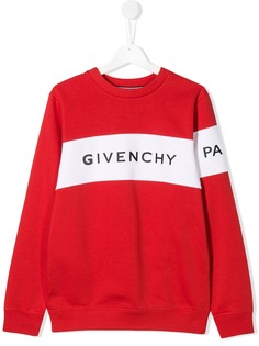 Givenchy Kids толстовка с логотипом