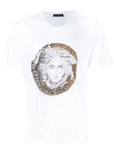 Versace Medusa embroidered T-shirt