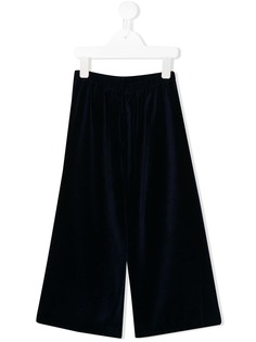 Il Gufo бархатные брюки капри