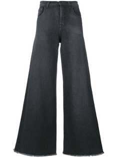 Andrea Yaaqov широкие джинсы с необработанными краями