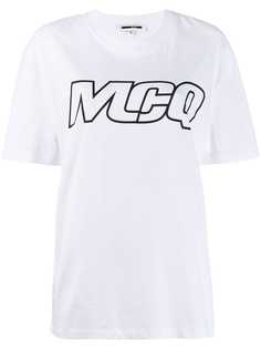 McQ Alexander McQueen футболка с логотипом