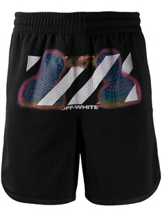 Off-White сетчатые шорты Thermo