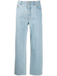 A.P.C. укороченные прямые джинсы