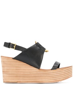 Tory Burch босоножки на танкетке