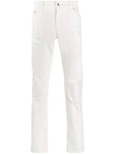 Dolce & Gabbana прямые джинсы с прорезями