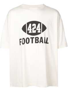 424 футболка с логотипом