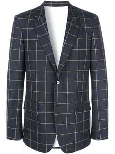 Calvin Klein 205W39nyc строгий блейзер в клетку