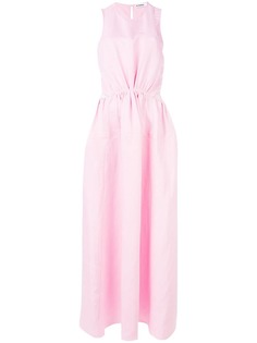 Jil Sander платье макси с вырезом