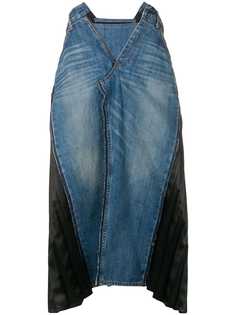 Junya Watanabe джинсовая юбка оригинального кроя