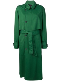 Haider Ackermann тренч структурного кроя