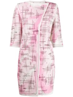 Moschino плащ с эффектом краски