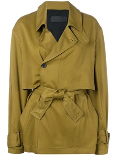 Haider Ackermann тренч с завязкой