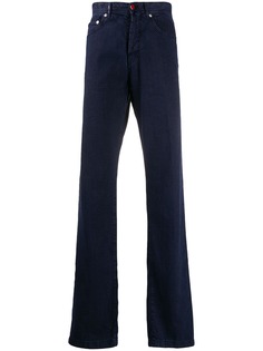 Kiton брюки прямого кроя