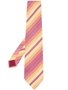 Hermès Pre-Owned галстук 2000-х годов в диагональную полоску