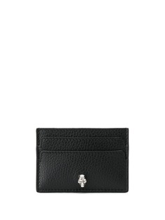 Alexander McQueen картхолдер с декором Skull