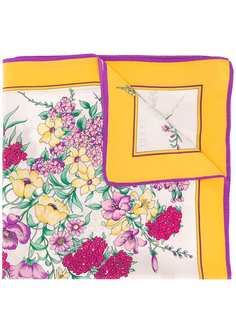 Gucci Pre-Owned платок с цветочным принтом
