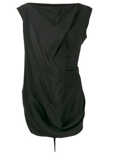 Rick Owens блузка с драпировкой