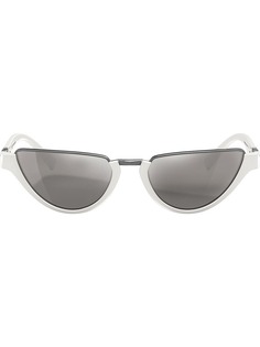 Versace Eyewear солнцезащитные очки в оправе кошачий глаз