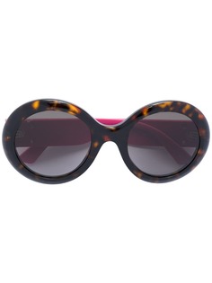 Gucci Eyewear солнцезащитные очки в круглой оправе