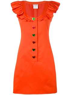 Yves Saint Laurent Pre-Owned платье без рукавов с оборками