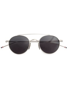 Thom Browne Eyewear солнцезащитные очки с круглой оправой