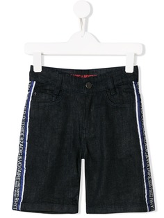 Zadig & Voltaire Kids джинсовые шорты с логотипом