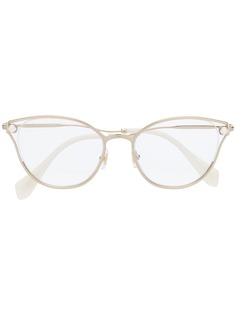 Miu Miu Eyewear очки в оправе кошачий глаз