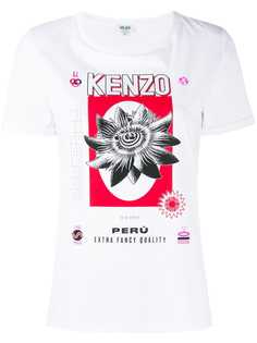 Kenzo футболка с графичным принтом