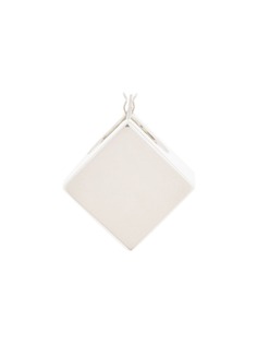 E.M. серьга квадратной формы