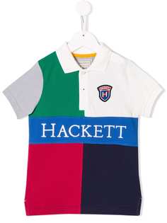 Hackett Kids рубашка-поло с вышивкой