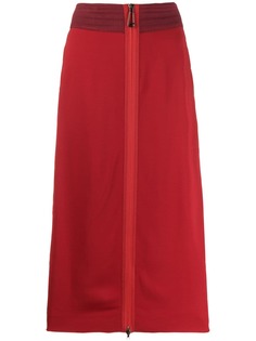 Fendi юбка с разрезами