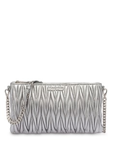 Miu Miu стеганый клатч