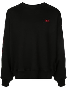 AMIRI свитер с вышитым логотипом