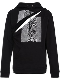 Raf Simons худи из двух частей Unknown Pleasures