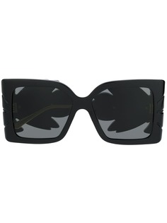 Gucci Eyewear солнцезащитные очки в массивной оправе