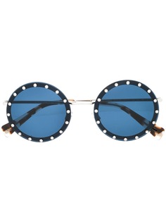 Valentino Eyewear солнцезащитные очки с кристаллами