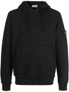 Stone Island худи с логотипом на рукаве