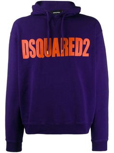 Dsquared2 толстовка с капюшоном и логотипом