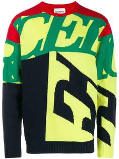 Iceberg джемпер вязки интарсия с логотипом