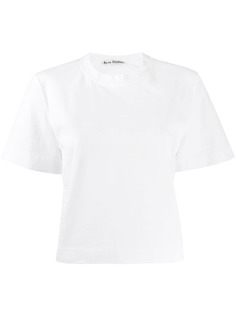 Acne Studios футболка мешковатого кроя с логотипом