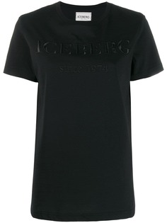 Iceberg футболка с вышитым логотипом