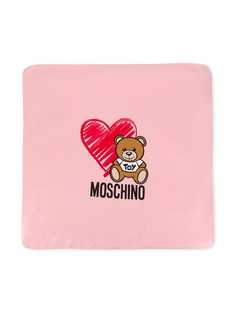 Moschino Kids одеяло с логотипом