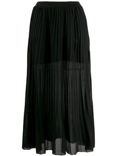 SONIA RYKIEL плиссированная юбка с эластичным поясом