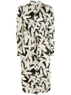 Equipment платье-рубашка с принтом