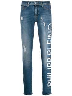 Philipp Plein джинсы с контрастным логотипом