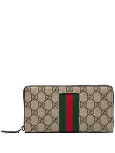 Gucci кошелек с узором GG Supreme